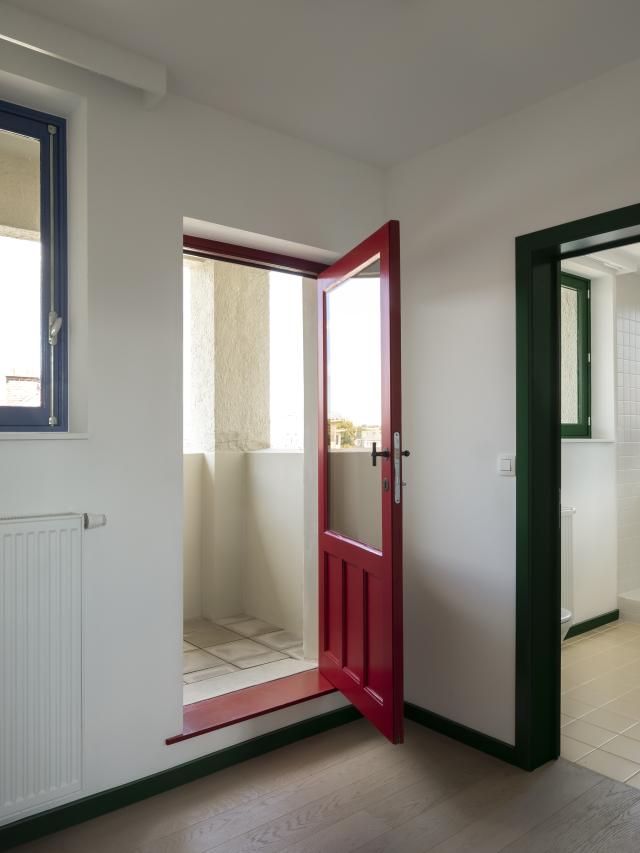 Porte vers la terrasse 