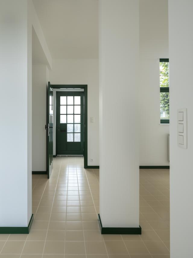 Photo vers la porte d'entrée 