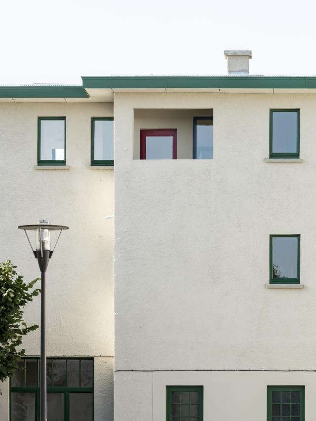 Façade avant restaurée