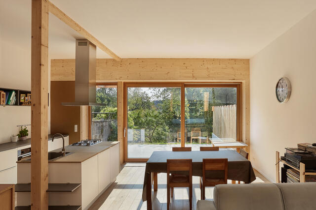 Photo dans la cuisine 