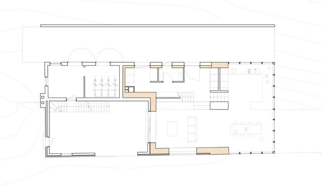 plan du RDC de la maison