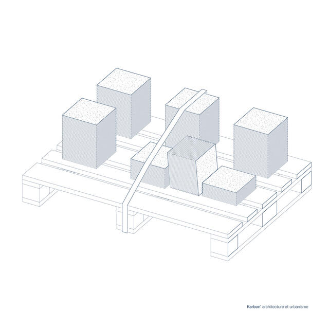 Schéma circularité - Carreaux fin de stock