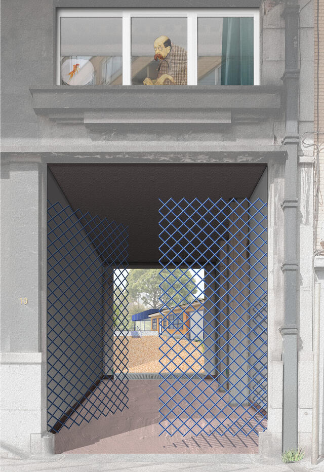 Dessin de la grille d'entrée