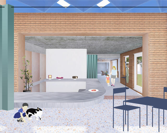 Dessin du Kindercafé