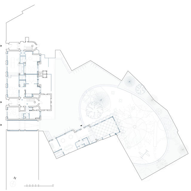 Plan du rez-de-chaussée