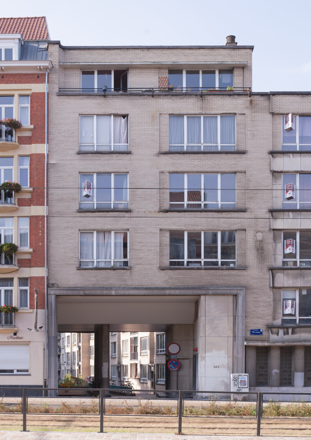 Photo récente de l'existant depuis le boulevard général jacques 