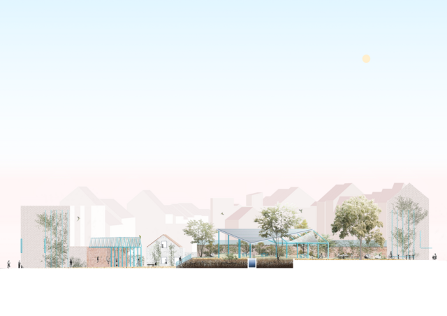 Coupe projetée dans le projet 