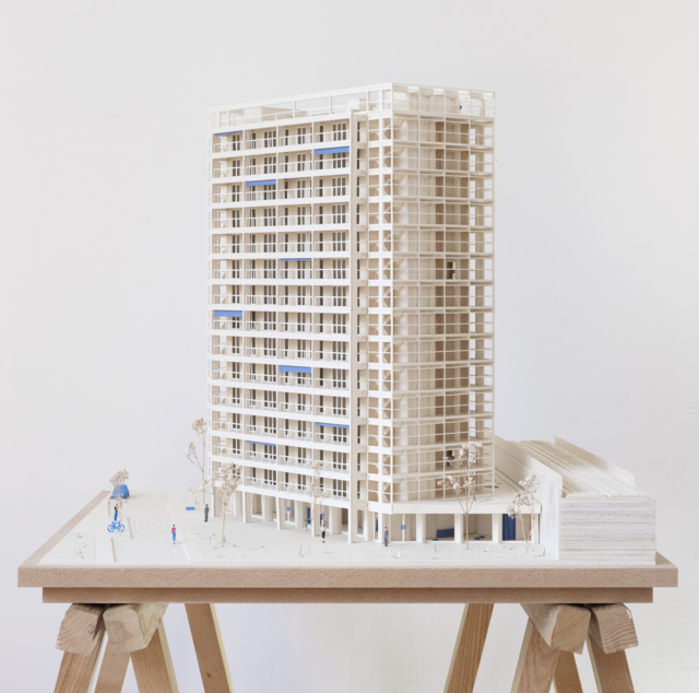 Photo de la maquette du projet