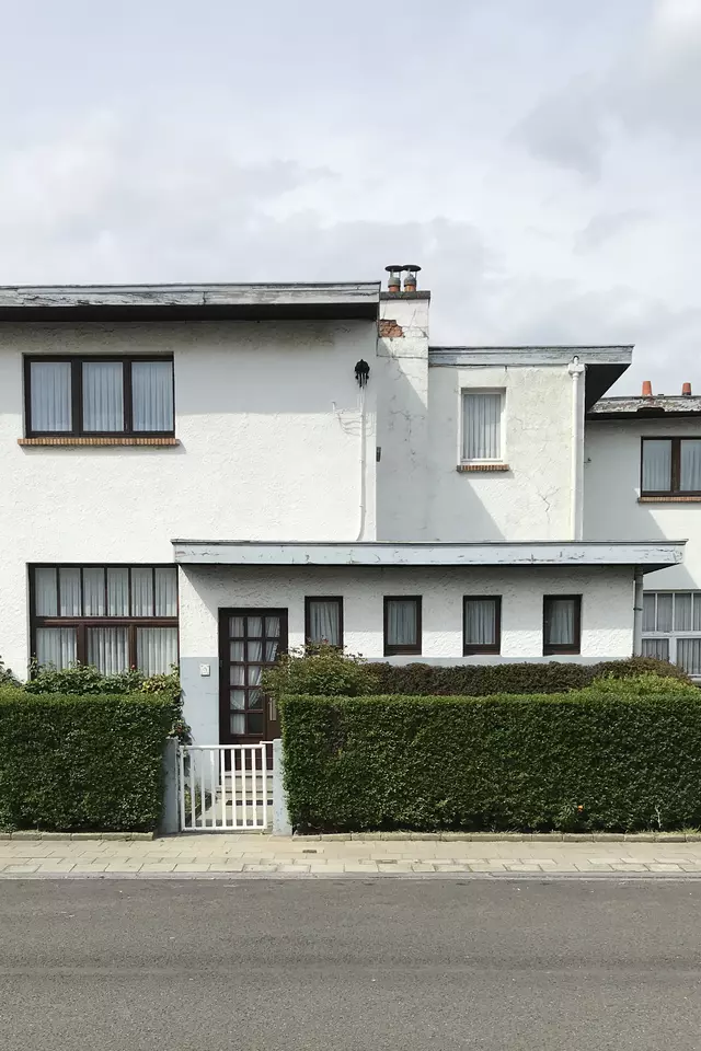 Photo d'une typologie cubique de la cité moderne