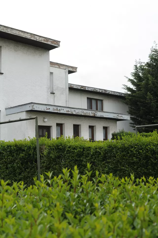 Photo d'une typologie cubique de la cité moderne