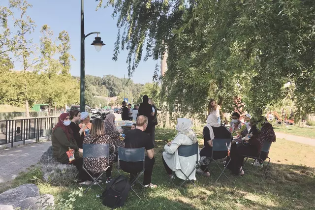 Photographie de la commission de quartier